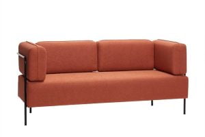 2-personers sofa i Brun