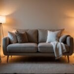 Sådan skaber du den perfekte hyggekrog med en 2-personers sofa og standerlamper