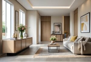 Read more about the article Sådan skaber du den perfekte stue med en skænk til stuen og en komfortabel sofa